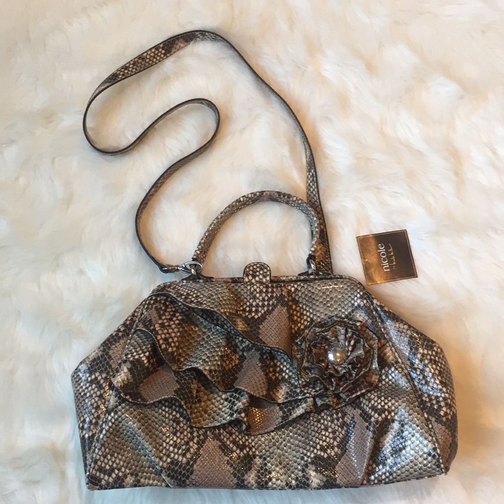 Pretty Girly Satchel by Nicole Miller